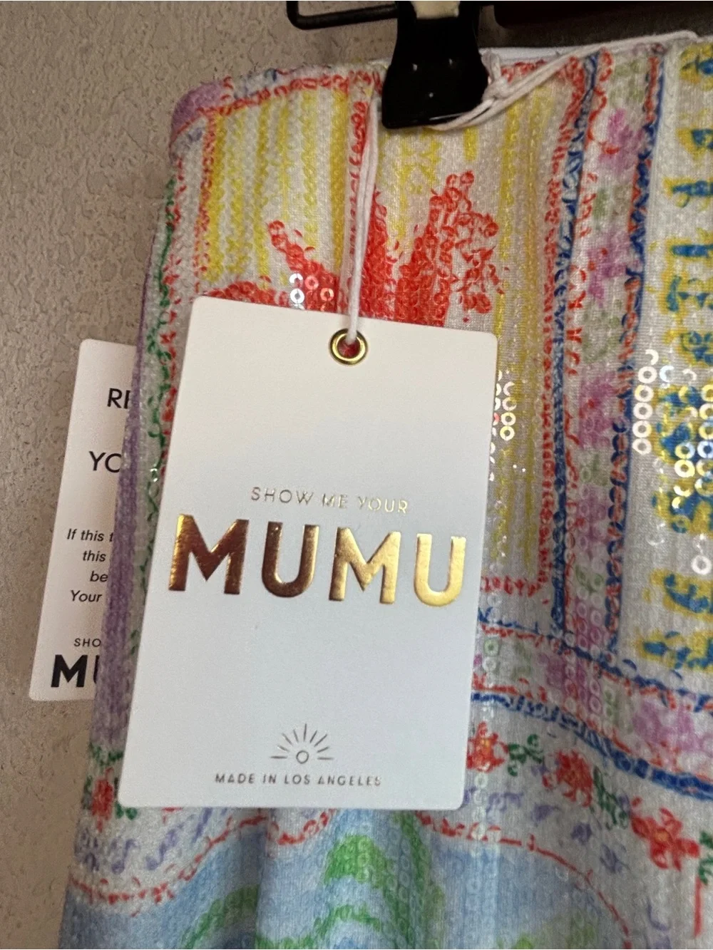NWT Show Me Your Mumu Sunlight Summer Patchwork Full Sequin Midi Maxi Skirt M